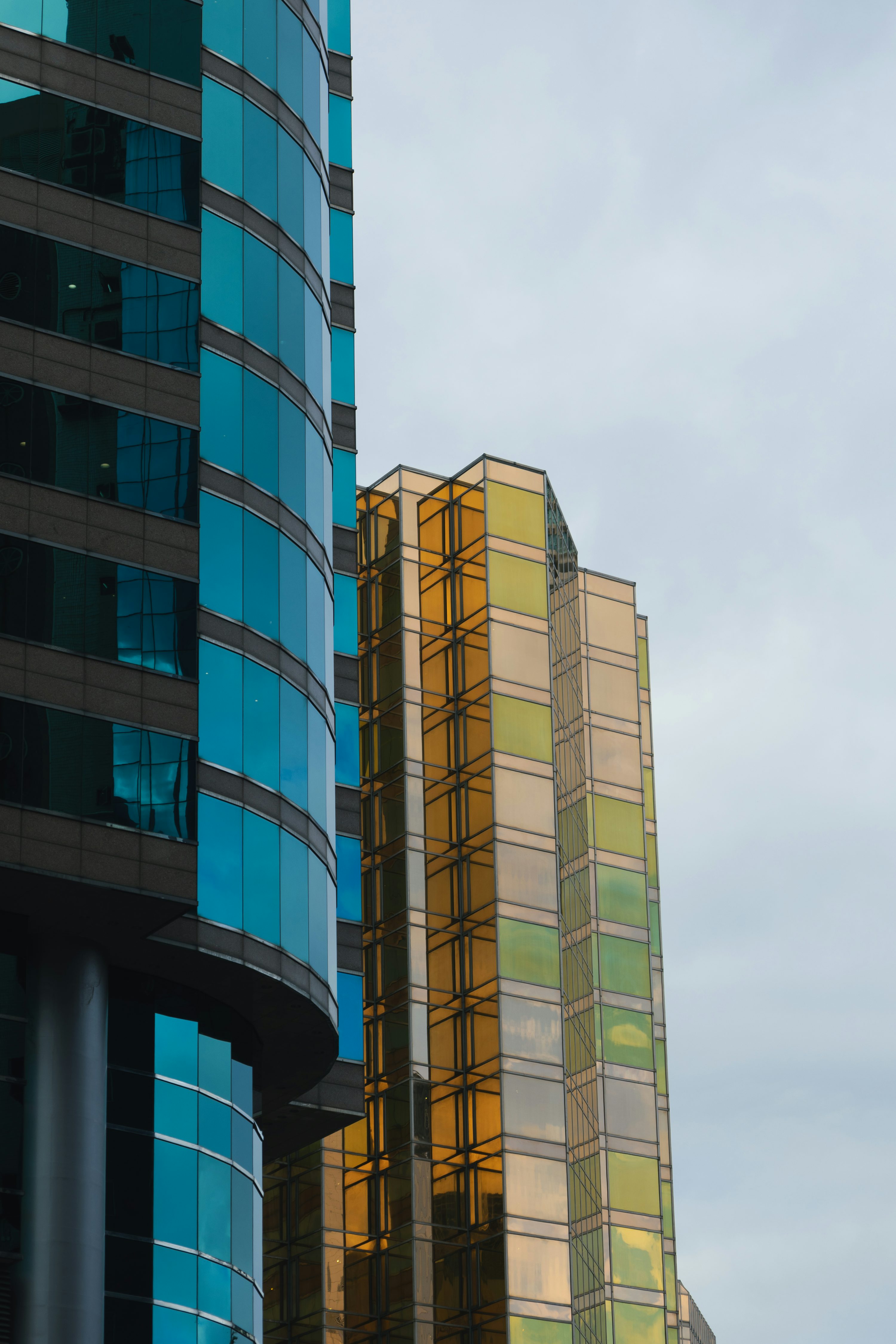 Modern glass architecture